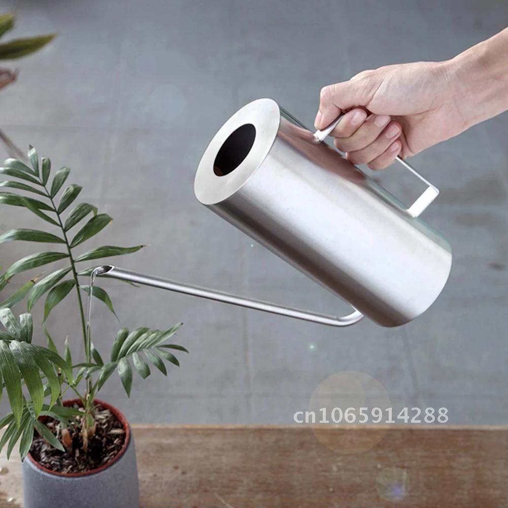Bonsai Garden Indoor - Stainless Steel Watering Can Bonsai Garden