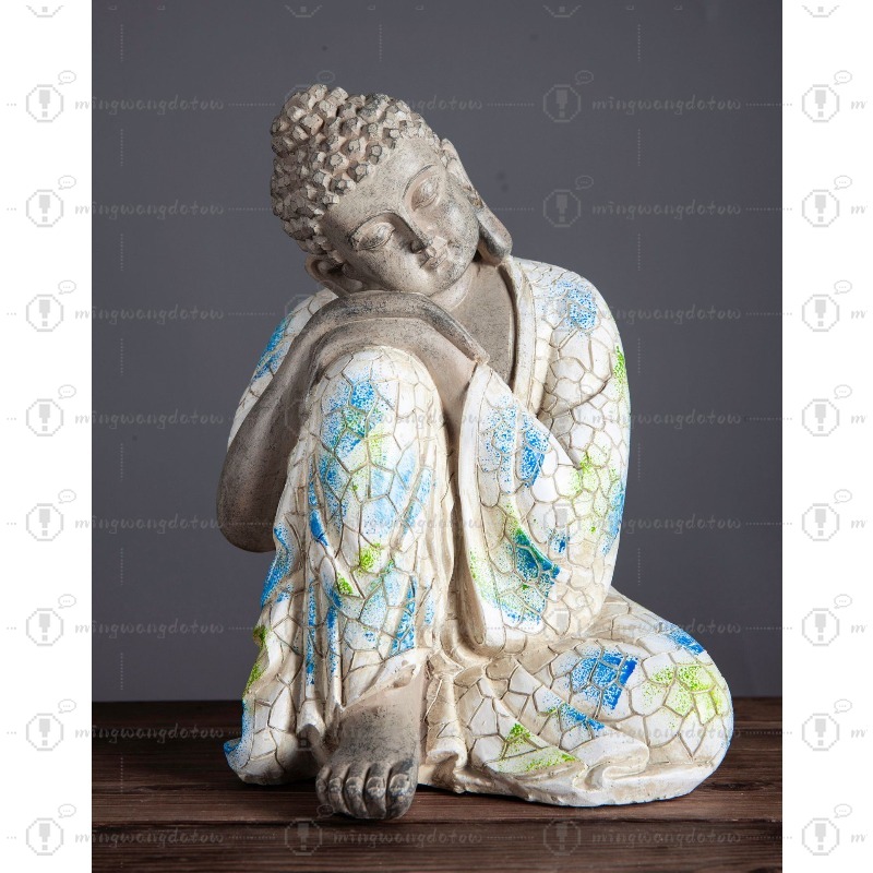 Bonsai Garden Usa - Mini Buddha Statue Ornament, New Chinese