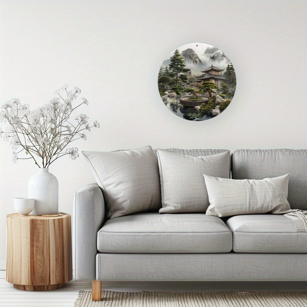 Vintage Oriental Bonsai Mounta - Bonsai Garden Wall recension och pris