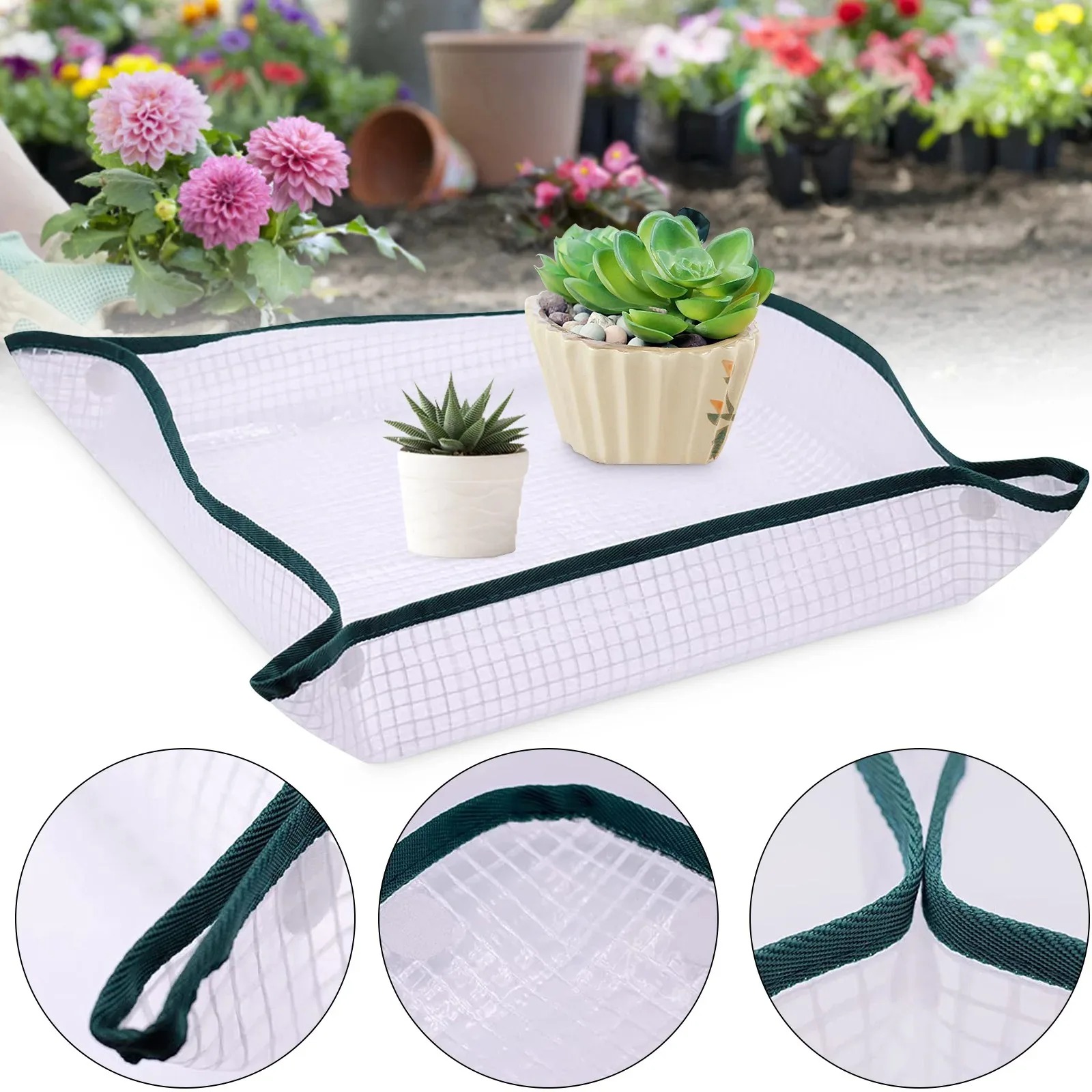 1Pc 50cm/19.68in Plant Repotti - Bonsai Repotting Mat recension och pris