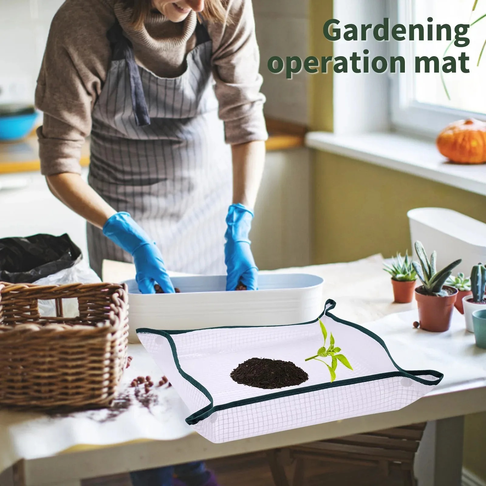 1Pc 50cm/19.68in Plant Repotti - Bonsai Repotting Mat recension och pris