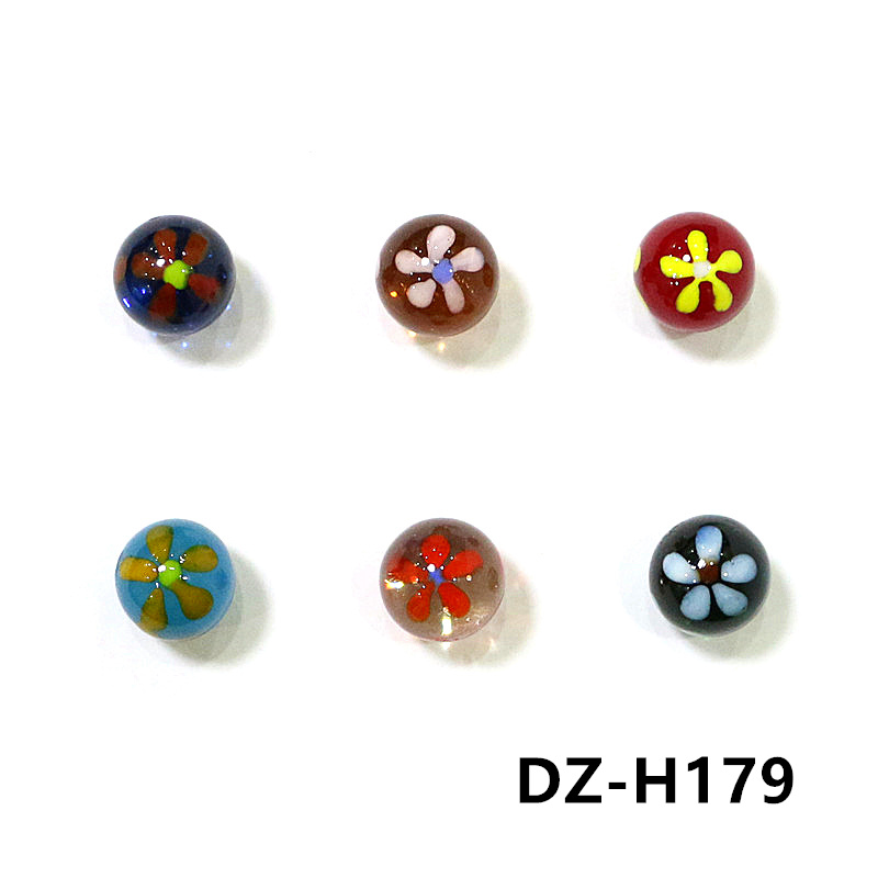 6pcs 16mm Colorful Rare Glass  - Bonsai Garden Indoor recension och pris
