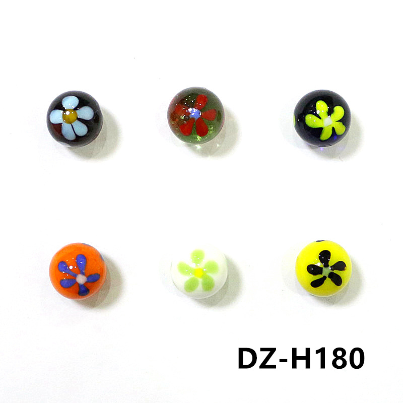 6pcs 16mm Colorful Rare Glass  - Bonsai Garden Indoor recension och pris