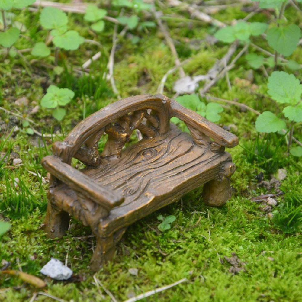 Mini Garden Ornament Miniature - Bonsai Garden Bench recension och pris