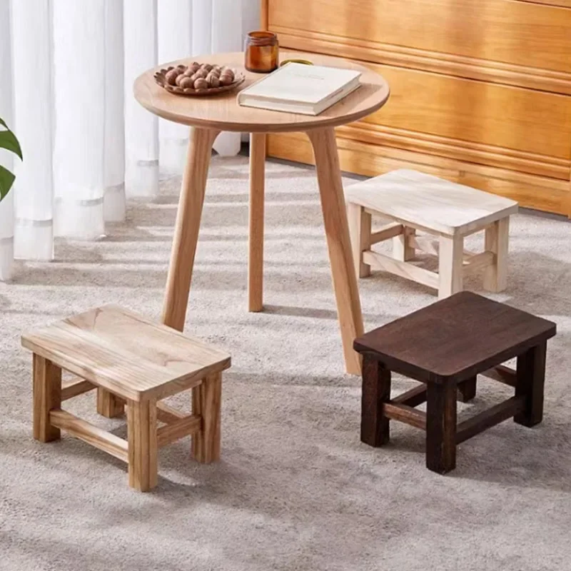 Solid Wood Stool Adult Shoe Ch - Bonsai Garden Bench recension och pris