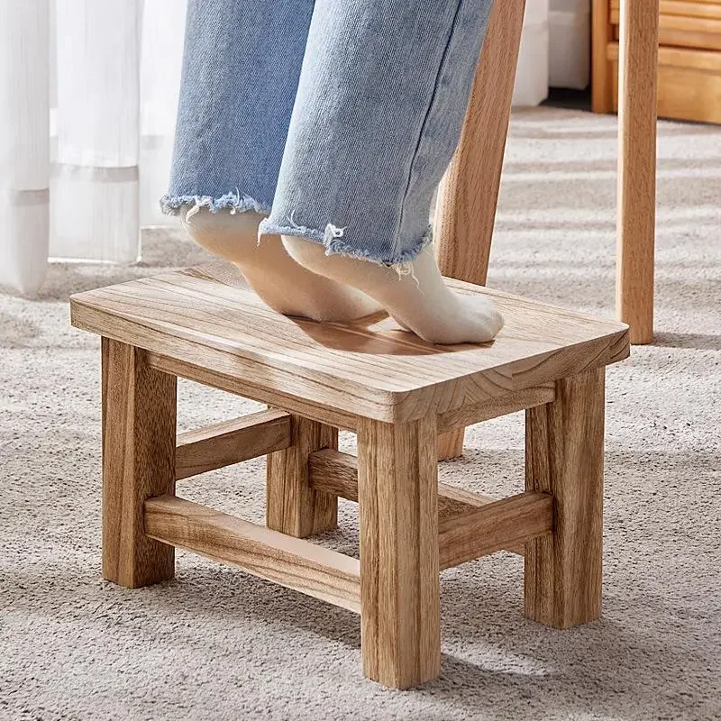 Solid Wood Stool Adult Shoe Ch - Bonsai Garden Bench recension och pris