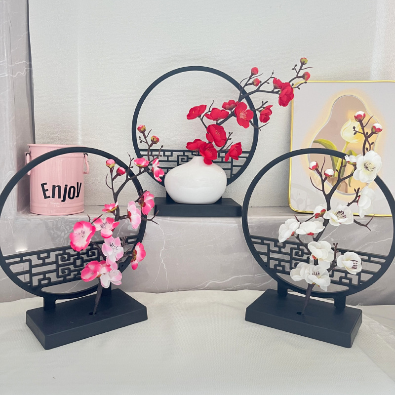 Chinese-style Black Flower Sta - Bonsai Garden Entrance recension och pris