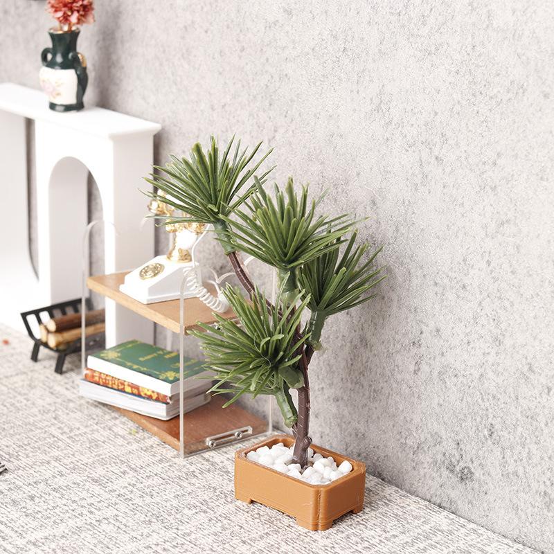 1Pcs 1/12 Dollhouse Simulation - Bonsai Garden Usa recension och pris