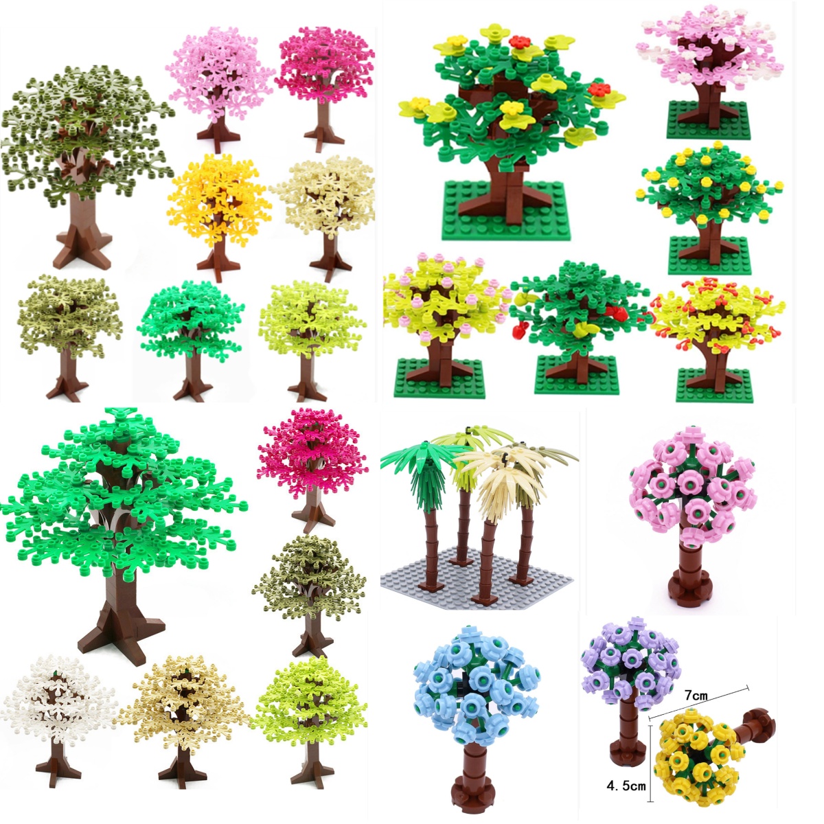 Buildings Blocks Tree Flower S - Bonsai Garden Lego Set recension och pris