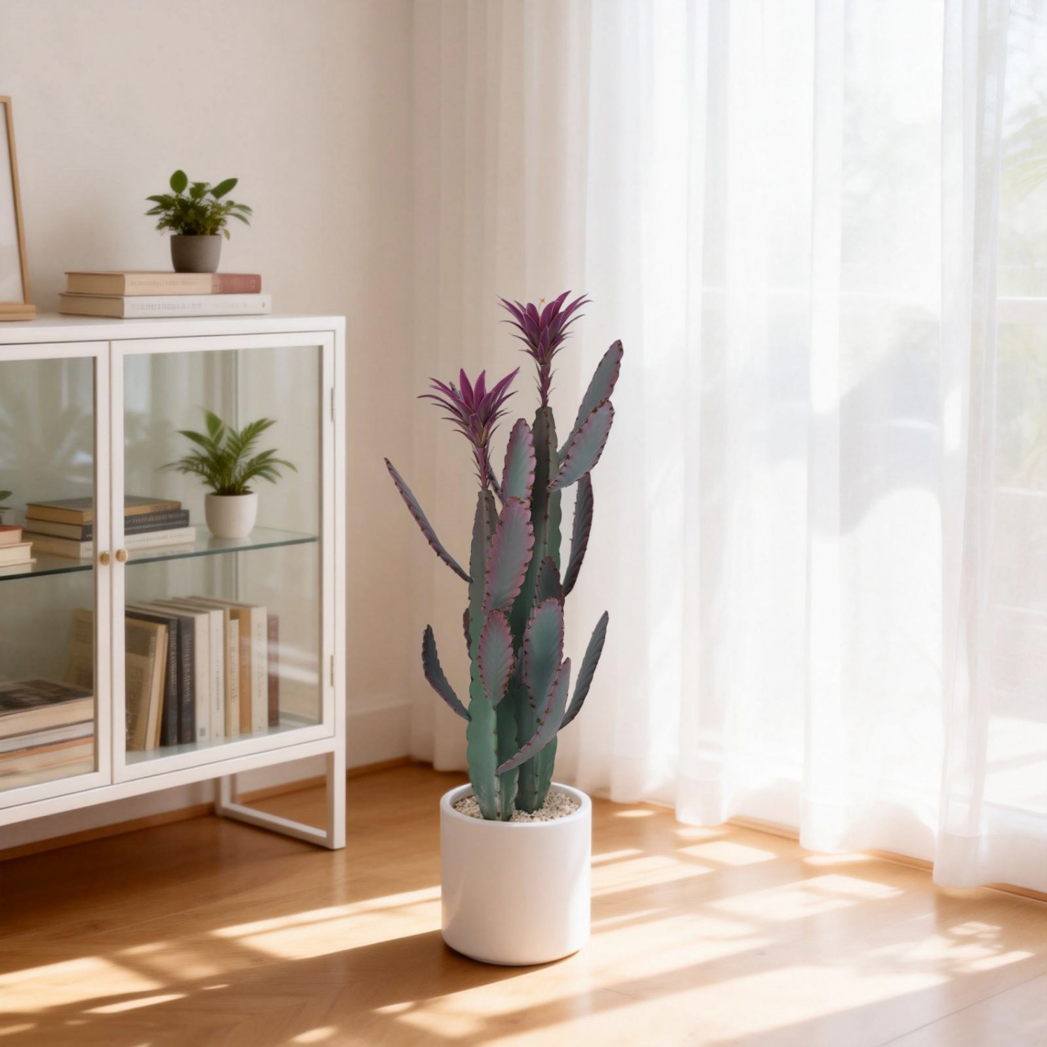 Tall Artificial Cactus Potted  - Bonsai Garden Indoor recension och pris