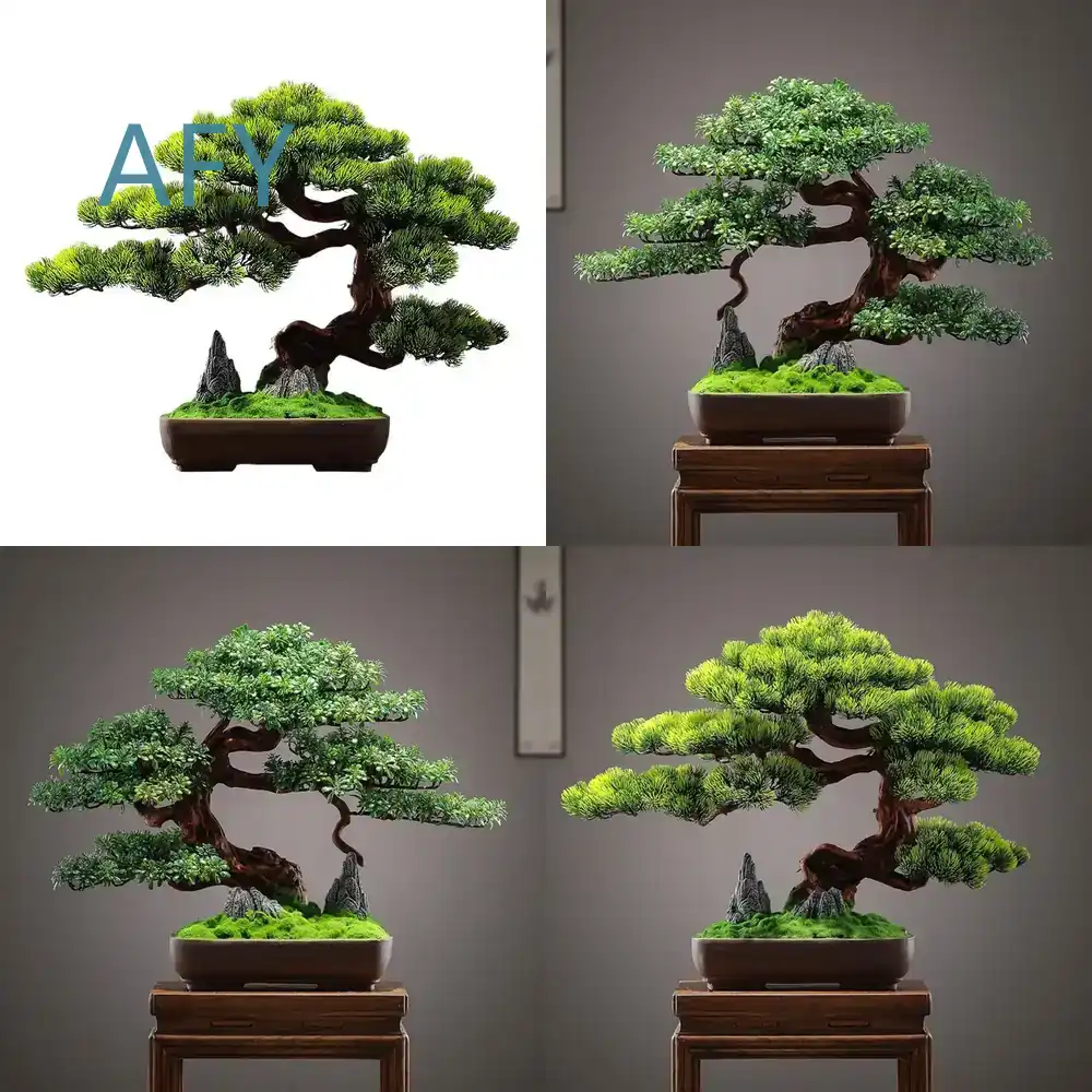 Simulated Pine Bonsai for Home - Bonsai Garden Entrance recension och pris