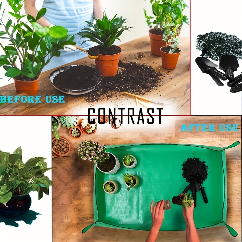Large Foldable Heavy Duty PE P - Bonsai Repotting Mat recension och pris