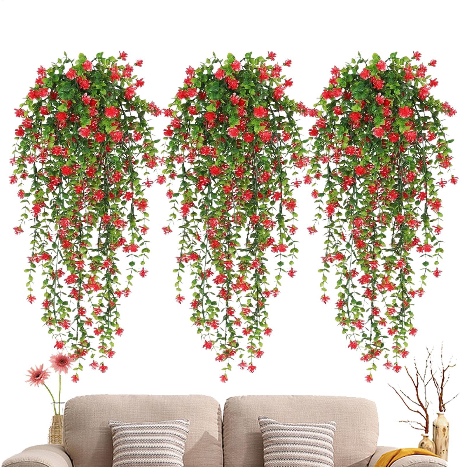 Simulated Flowers Ivy Vines Wa - Bonsai Garden Wall recension och pris