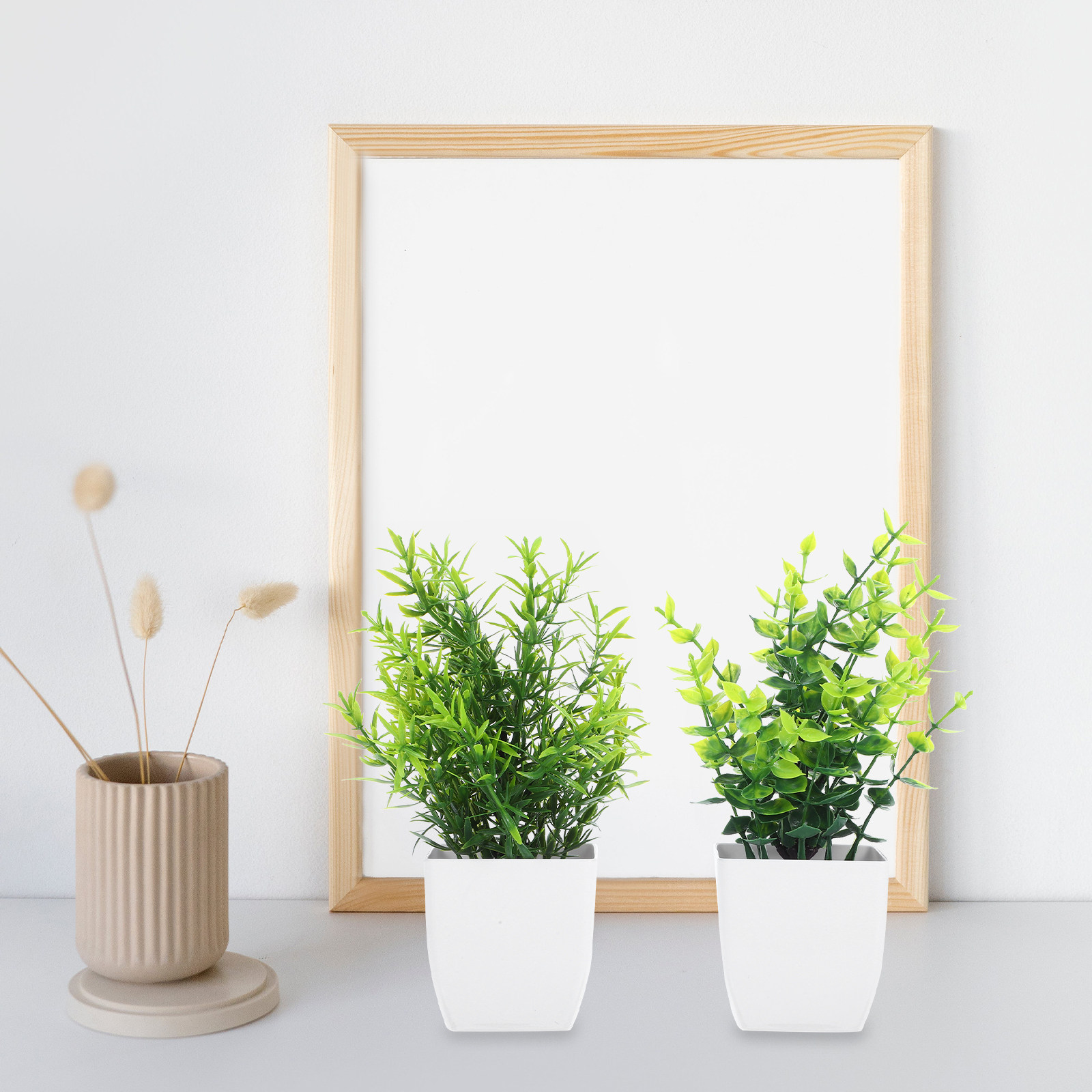 4Pcs Realistic Faux Potted Pla - Bonsai Garden And Cafe recension och pris