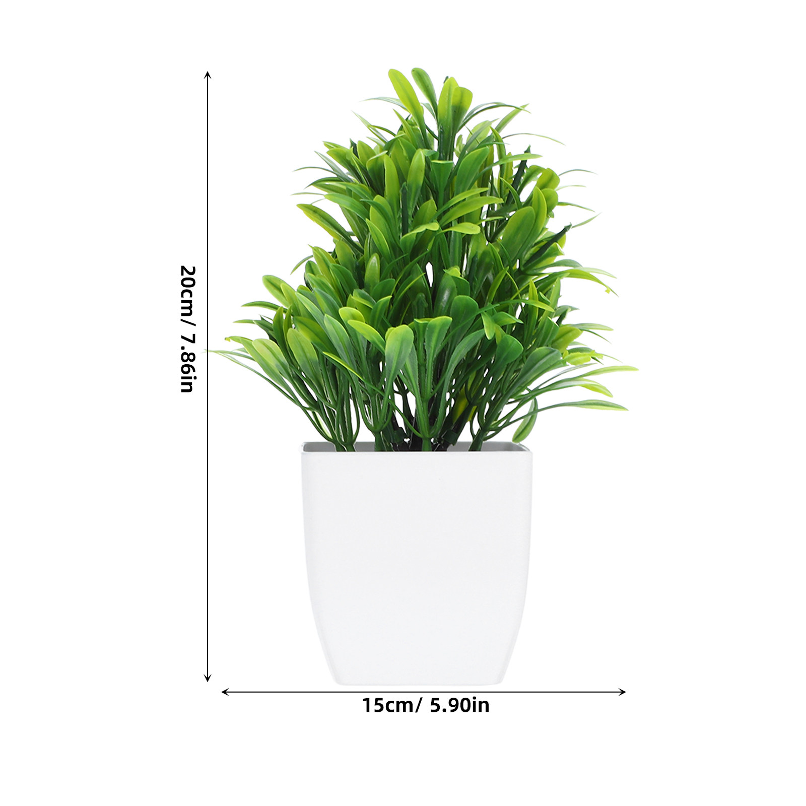 4Pcs Realistic Faux Potted Pla - Bonsai Garden And Cafe recension och pris