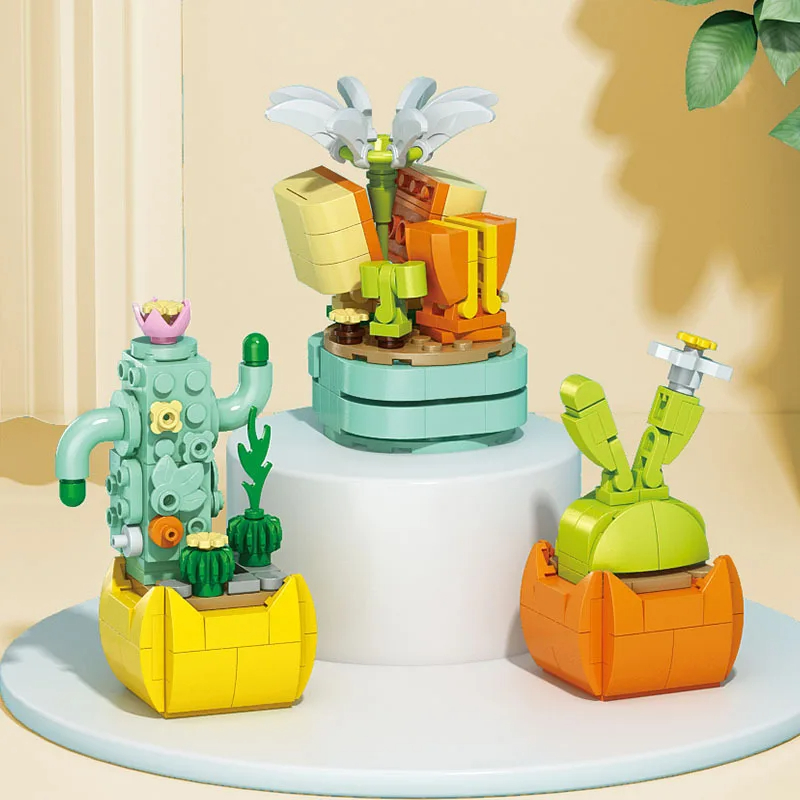 New Flowers Succulents Buildin - Bonsai Garden Lego Set recension och pris
