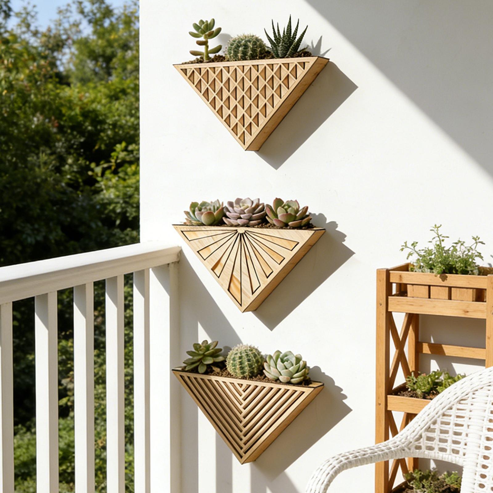 Flower Pot Wall Mounted Orname - Bonsai Garden Wall recension och pris