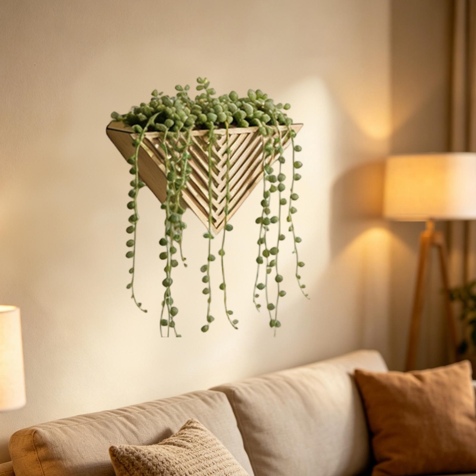 Flower Pot Wall Mounted Orname - Bonsai Garden Wall recension och pris