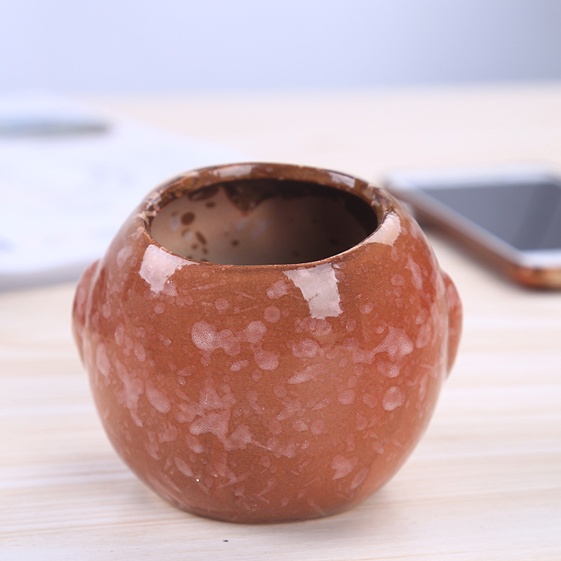 Mini Ceramic Owl Succulent Pla - Bonsai Garden Wall recension och pris